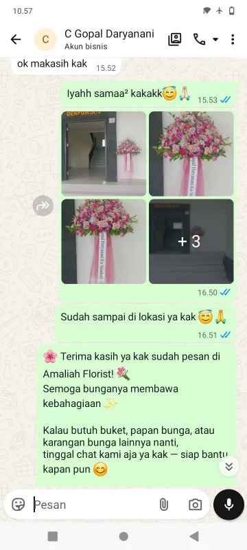 Pengiriman Karangan Bunga Cluster Emerald Summarecon